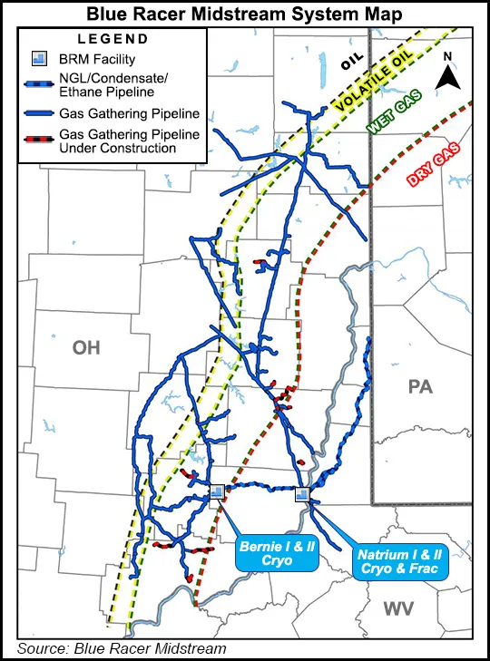 Blue Racer Planning to Begin Ohio River Barge Shipments in 3Q2016