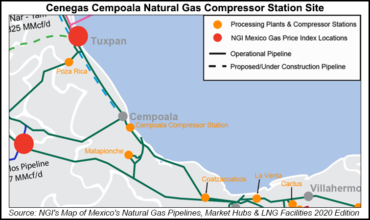 Cenagas Sees Fix to Yucatan Gas Supply Shortages in Place by Next Month