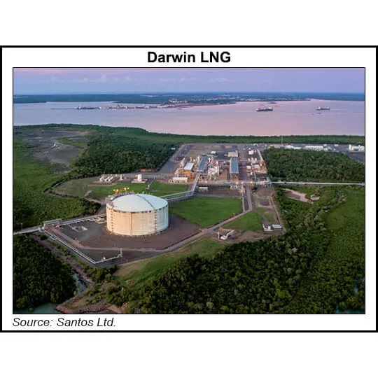 Australia Looking to Add Global LNG, Hydrogen Hub in Northern Territory