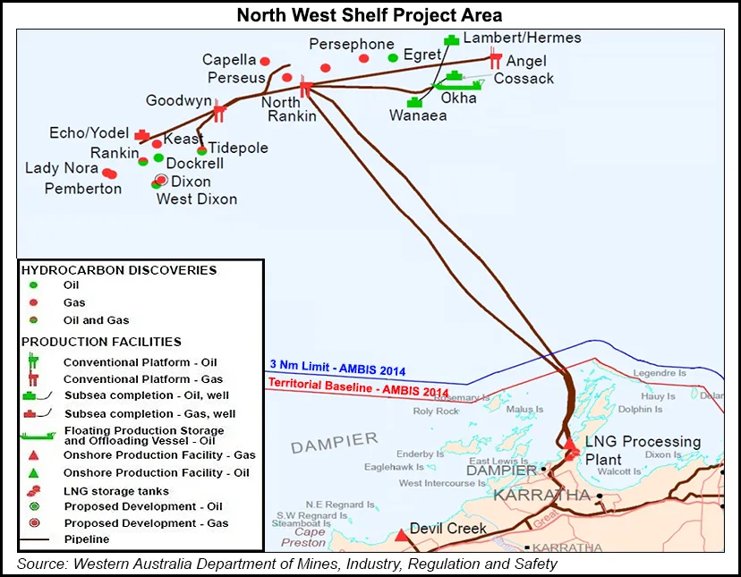 Chevron Planning to Sell Stake in Australia's North West Shelf LNG Facility