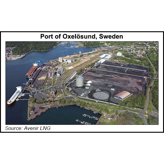 Avenir LNG Expanding Marine Terminal Strategy to Decarbonize Swedish Port