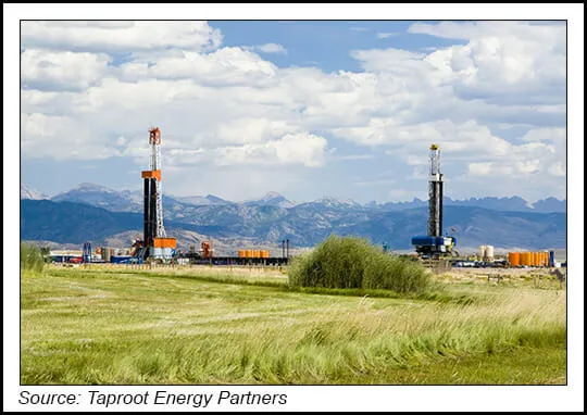Taproot Adding More Oil Infrastructure in DJ